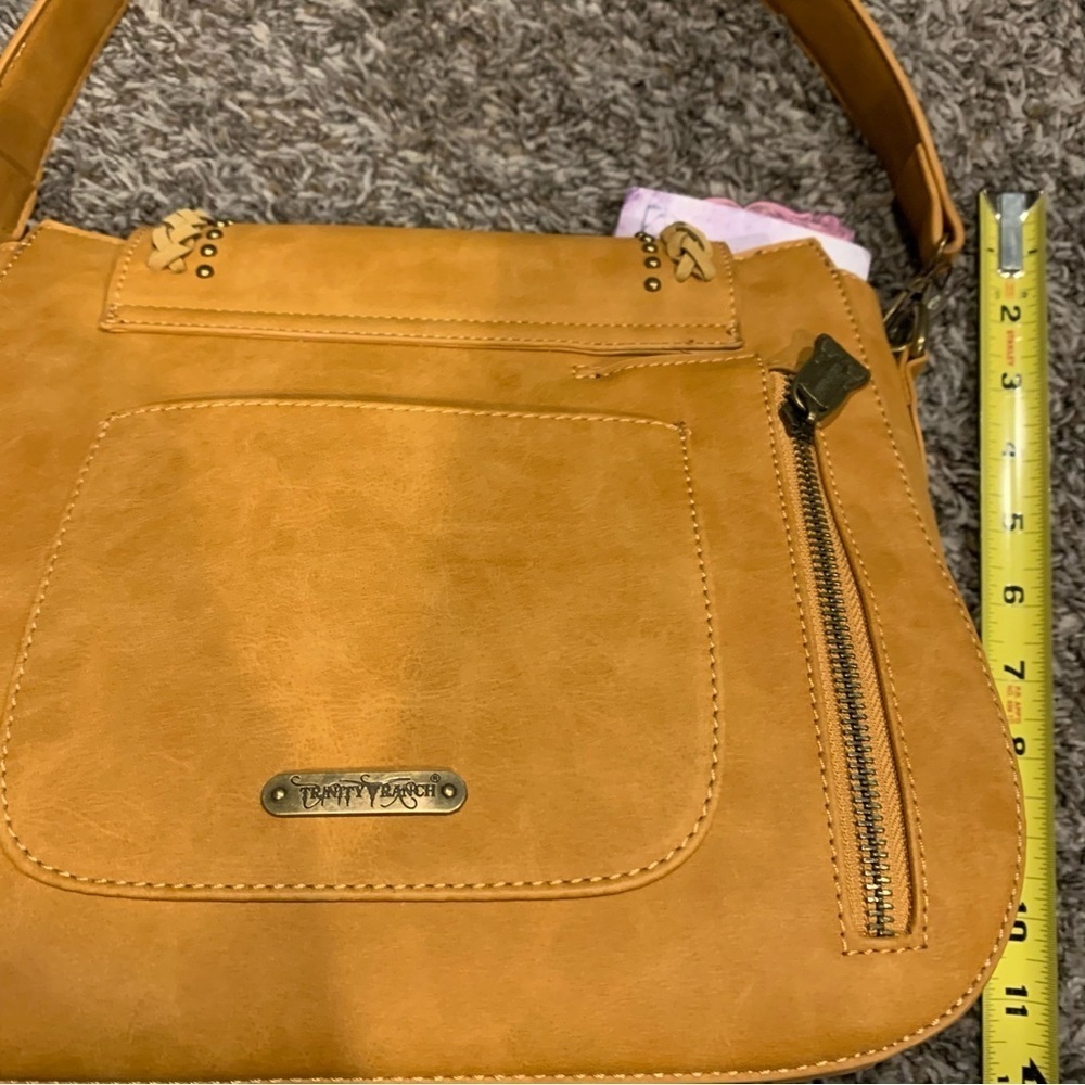 Women’s Trinity Ranch Leather Purse - Picture 12 of 16